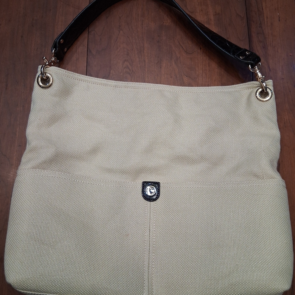 Spartina Cream and Black Women's Bag